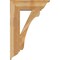 Ekena Millwork Legacy Traditional Rough Sawn Bracket, Western Red Cedar, 6"W x 24"D x 36"H BKT06X24X36LEC01RWR - alternate 2